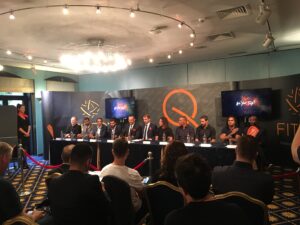 Teqball Press Conference All Stars
